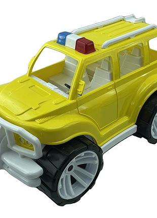 Внедорожник классический малый цветной бамсик классический цветной 329_yellow
