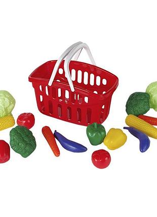Набор "овощи в корзине" ип.18.003_red
