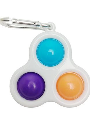 Игра-антистресс simple dimple sm-dm-t3 брелок тройной брелок simple dimple sm-dm-t3 sm-dm-t3