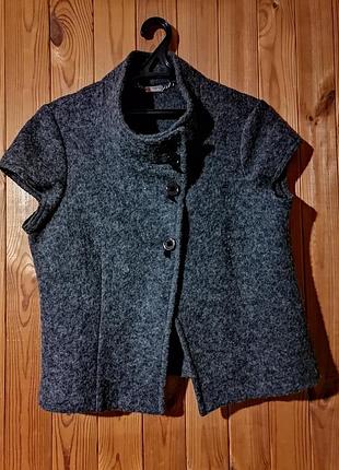 Жилет вовна himmelblau