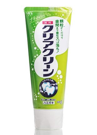 Зубна паста з мікрогранулами м'ята kao clear clean natural mint (120 мл), японія