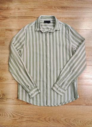 Рубашка мужская льняная asos