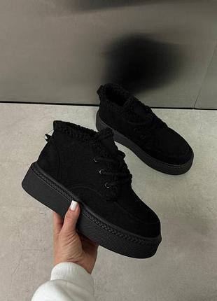 Ботинки утепленные женские