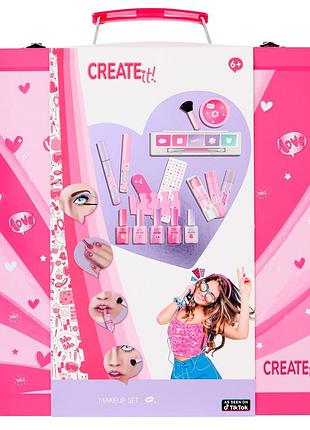 Набор детской косметики create it! неон/глитер в кейсе (884512)