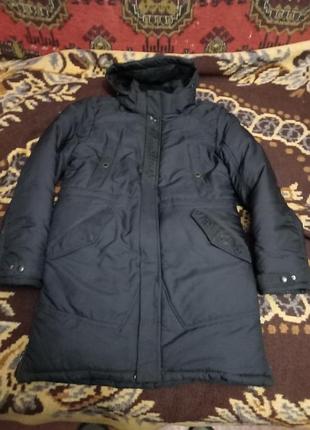 Чоловіча куртка-пальто пуховик, парка, high experience, hswdfashion, p. 50-52