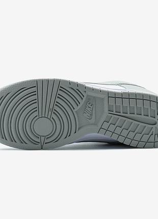 Кроссовки nike dunk grey fog 7