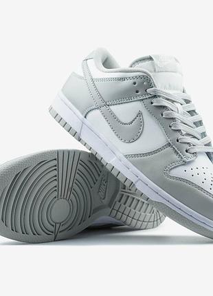 Кроссовки nike dunk grey fog 5