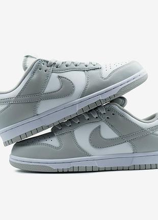 Кроссовки nike dunk grey fog 3