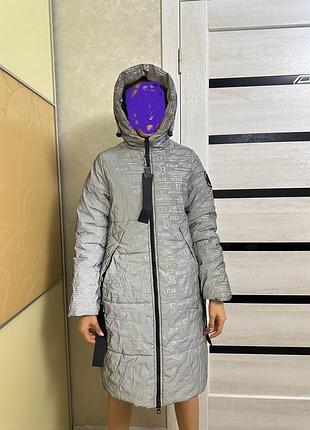 Куртка зимова пуховик для дівчинки