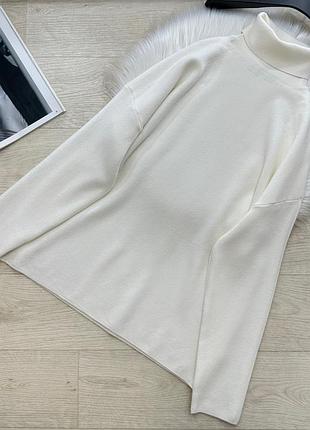 Черный и белый подростковый свитер на девочку