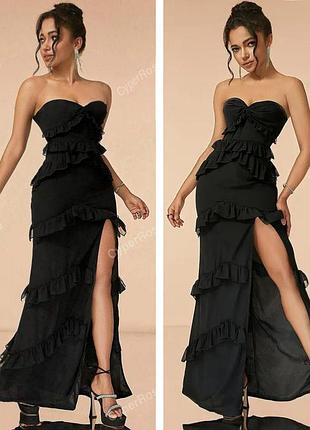 Распродажа платье prettylittlething многоярусное корсетного типа