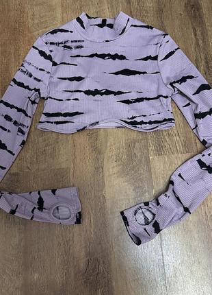 Топ з довгим рукавом