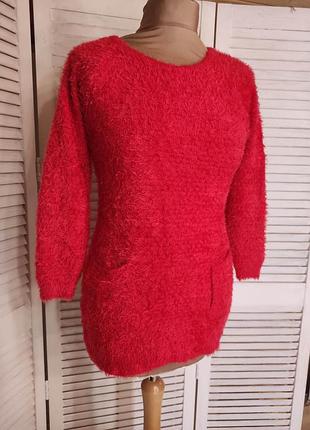 Мякенький пухнастий светрик