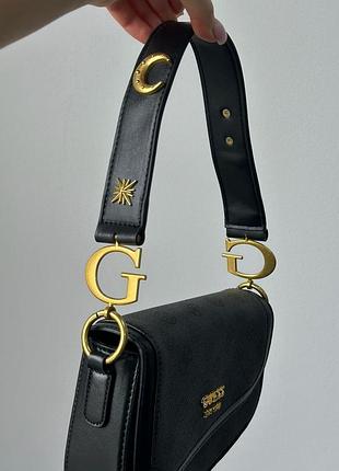 Сумка guess saddle bag g dream blue 5