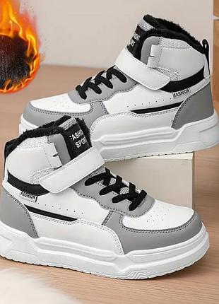 Зимние кроссовки зима хайтопы