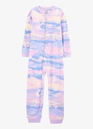 Cлип пижама пижамка флис человечек кигурумы для девочки оригинал картерс carters