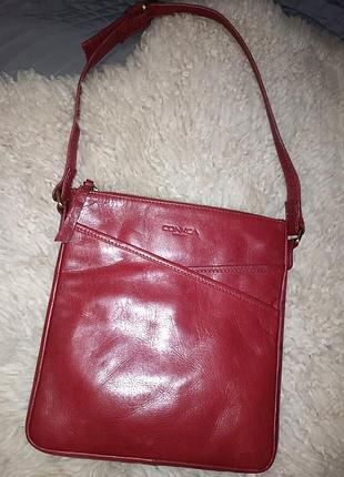 Кожаная сумка