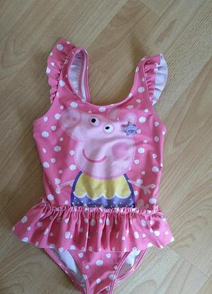 Шорти та купальник свинка пепа peppa pig