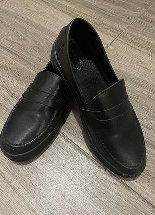 Лофери з натуральної шкіри