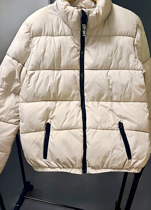 Женская куртка пуфер демисезон зима идеальное состояние м л