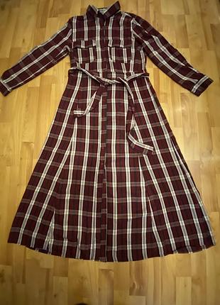 Сукня в клітинку  від zara