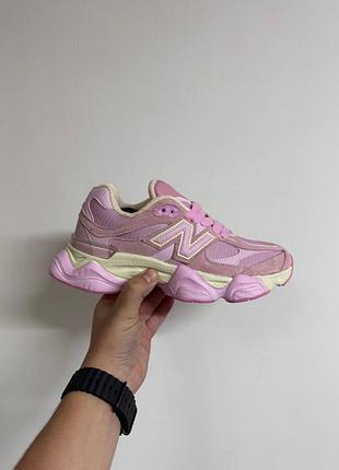 Кросівки new balance 9060 pink термо