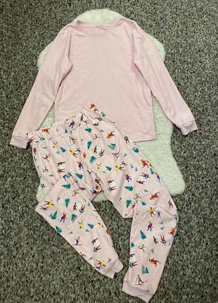 Флісова піжама для дівчинки/домашній комплект 261025