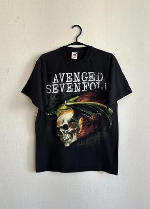 Футболка, мерч avenged sevenfold vintage band