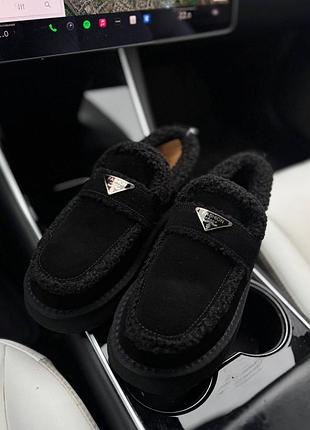 Зимние ботинки, зима, натуральная замша, натуральный мех, распродаж