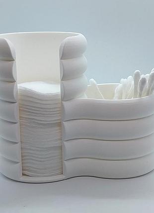 Органайзер для ватных дисков и ушных палочек