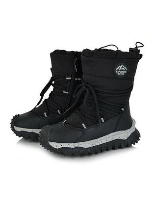 Зимові черевики дутики на хутрі, зимове тепле взуття дитяче, зимние теплые дутики ботинки