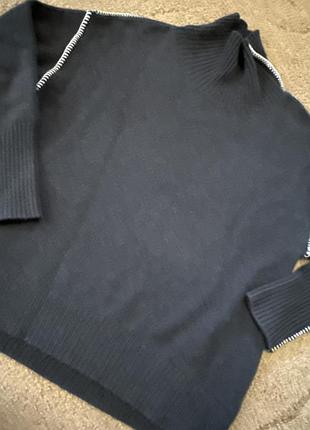 Свитер толстый кашемир оверсайз