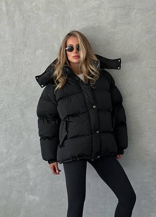 Зимова куртка пуховик пуфер