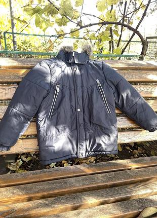 Куртка зимова lenne 134 см для хлопчика