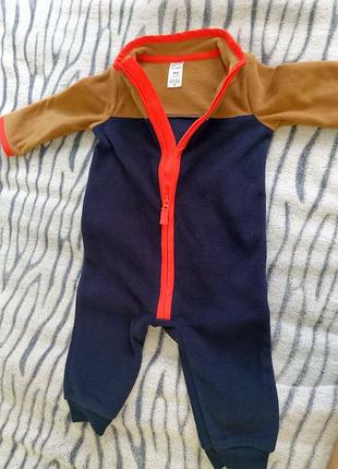 Флисовый комбинезон carters 9 месяцев