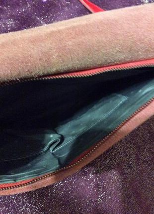 Сумка жіноча шкіра 30*22*10 ручкидовга+коротка багато відділень 7