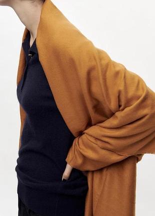 Величезний шарф плед zara