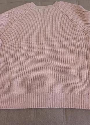 Новая женская кофта джемпер розового цвета