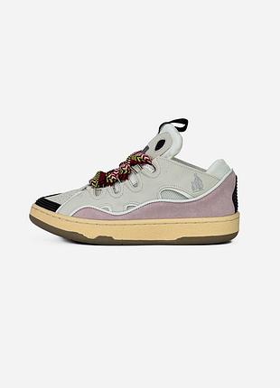 Lanvin curb white/pink/beige