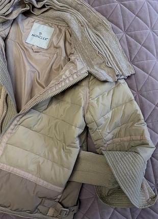 Курточка moncler на пуху вінтаж оригінал в ідеальному стані