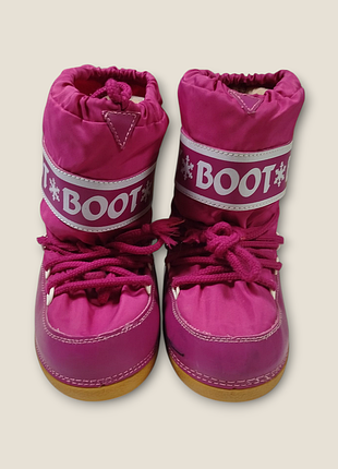 Snow boots дитячі луноходи ,якісні та теплі.