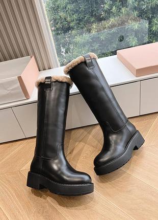 Зимові чоботи з хутром