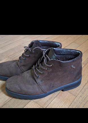 Ботинки нубук sympatex rohde, размер 36,5-37 (23,5 см)