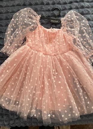 Дитяча святкова сукня, розмір 80