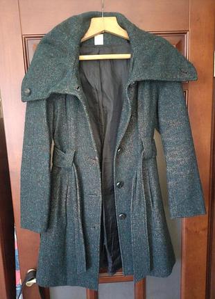 Пальто шерстяное