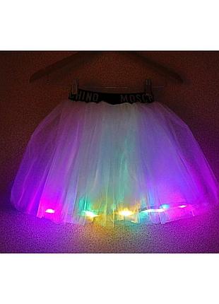 Юбка с подсветкой светящаяся