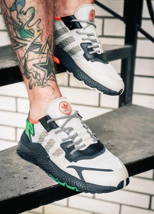 Adidas nite jogger sesame black green🆕шикарные кроссовки адидас🆕купить наложенный платёж