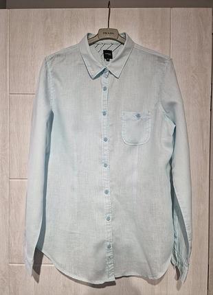 Женская рубашка 100% лен