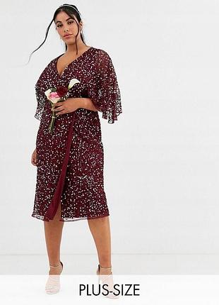 Роскошное платье на запах