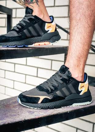 Adidas nite jogger og black orange🆕шикарные кроссовки адидас🆕купить наложенный платёж8 фото